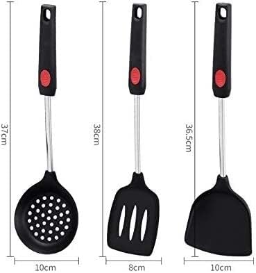 Chef Kitchen Cooking Utensils Set, Kitchen Utensil Set Storage Box Tools Scraper Kitchenware Silicone Kitc Kitchen Utensils Set