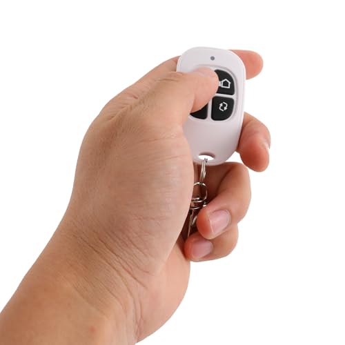 Intelligente Haustiertür Katzenklappe Mit RFID Mikrochip Erkennung Und Fernbedienung Für Hunde Und Katzen Bis 25kg Sicherer Zugang 21x21cm Batteriebetrieben Weiß