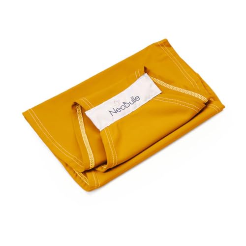 NéoBulle - Aquabulle - Porte-Bébé d'Appoint Aquatique - Pour la Plage, la Douche et les Premiers Bains - Sans Réglage - Tissu Élastique - De 6 Mois à 3 Ans (M)