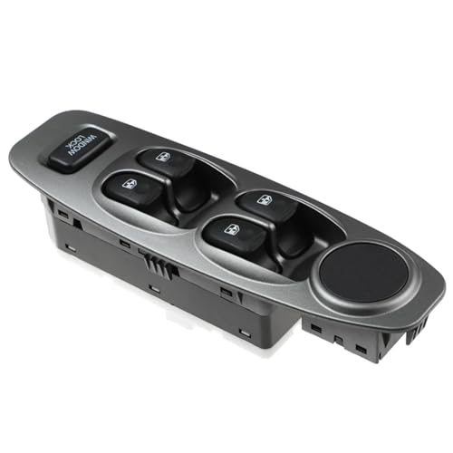 Bouton de commande lève-vitre électrique pour aérer l'habitacle lors de vos trajets en auto