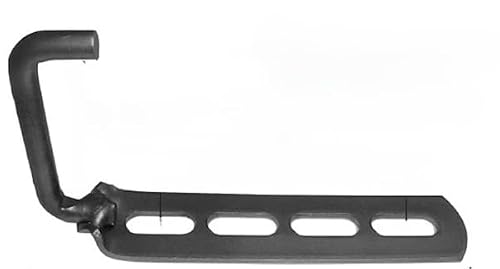 00515 Exhaust Muffler Strap | Universal | 7-1/8 in Length | 4 Hole Strap | 90 Degree J Hook
