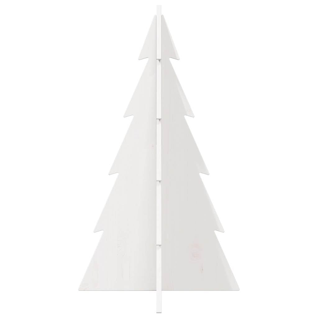 Árbol de Navidad de Madera Natural para Decoración Festiva - Estilo Rústico Hecho a Mano con Base Estable - Ideal para Hogar, Oficina y Eventos Especiales,