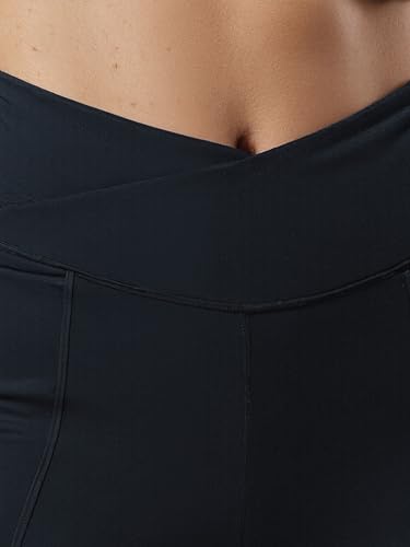 Image of CAVA Hourglass Workout Shorts - High Waist Sculpting Gym Shorts with V-Waist, Booty Lift Seam, Anti-Camel Toe Gusset & Side Pockets