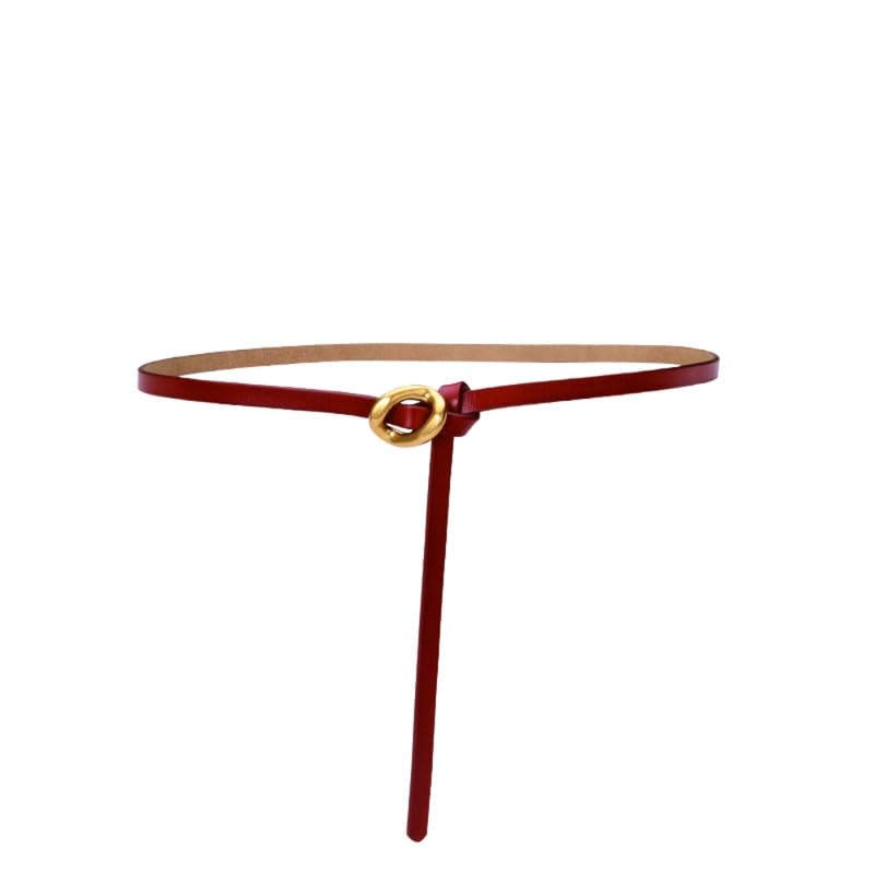 ftk Genuine Leather Thin Belt for Women – Retro Waist Chain Decoration for Dresses, Small Waist Belt for Added Detail-picture-11