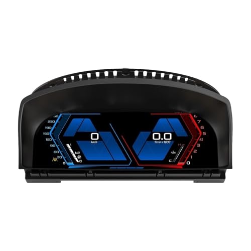 Tablero de instrumentos con pantalla LCD y cabina virtual fluida para BMW Serie 7 E65 E66 3