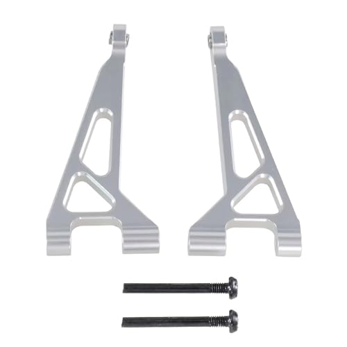 Pièces de mise à niveau en métal argenté pour bras arrière supérieur MJX Hyper Go 16208