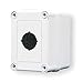 Pushbutton Enclosure,22mm,1 Hole,Plastic