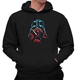 the Fan Tee Sudadera Adulto con Capucha de Hombre Peliculas SW SW Star Galaxia Guerra Wars Vader Dark Solo Fuerza 511 4XL