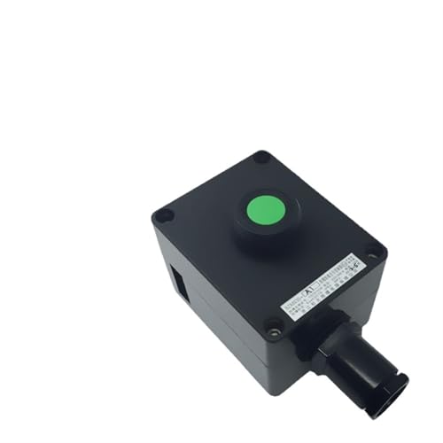 Controlador maestro 8030-A1 con interruptor de botón plano redondo 10A 220V Caja negra