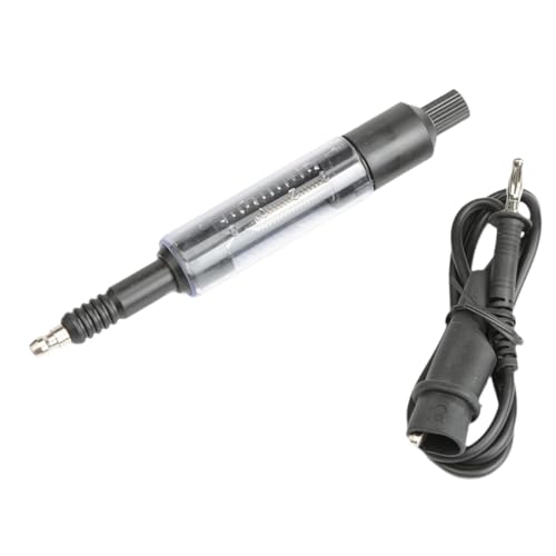 LIXSAZSE Tester per di accensione durevole Finestra di osservazione trasparente per precisione Design della finestra trasparente Il tester per accensione adotta l'osservazione