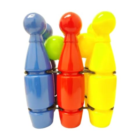Celino® 6pk Skittles Sport Great For Children Kids Indoor Outdoor Garden Game for Gift Cover