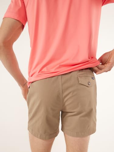 Image of Chubbies Chino Shorts Men 5.5 Inch - Mens Shorts Casual with Elastic Waistband, Side and Back Pockets, Stretch Cotton Blend