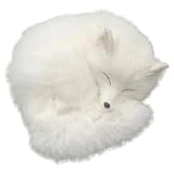Fascino decorativo versatile: un pezzo decorativo ideale per librerie, console o scrivanie da ufficio, questo realistico peluche di volpe aggiunge un tocco di arte ispirata alla a qualsiasi spazio.