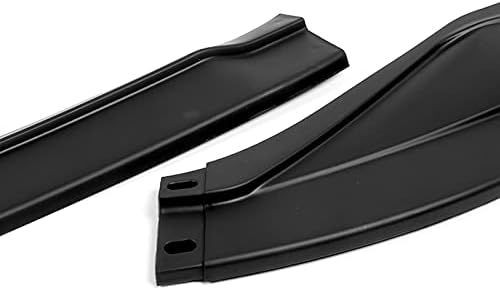 3PCS Front Bumper Lip Kit fit for compatible with 2013-2015 Lexus GS350 GS450h, STP-Style Splitter Trim Protection Spoiler, Air-Dam-Chin-Diffuser (Unpainted Matt Black)