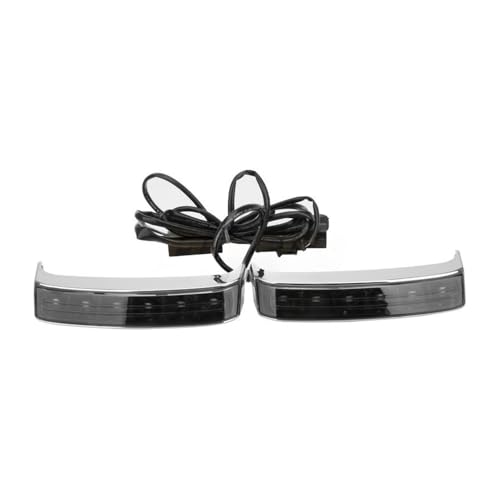 Feux arrière LED moto avec clignotant et feu stop sacoche Touring - 4