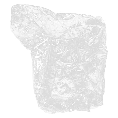 SAFIGLE Funda impermeable y rellenable para, transparente, para guardar juguetes de peluche de PVC (no incluye peluches).