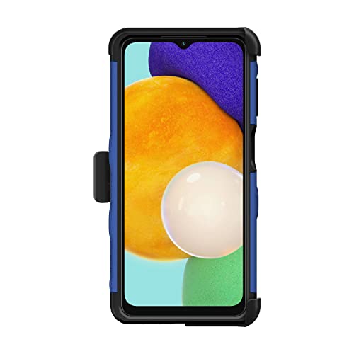 Funda Galaxy A13 5G ZIZO Bolt con protector de pantalla kickstand y cordón azul 5