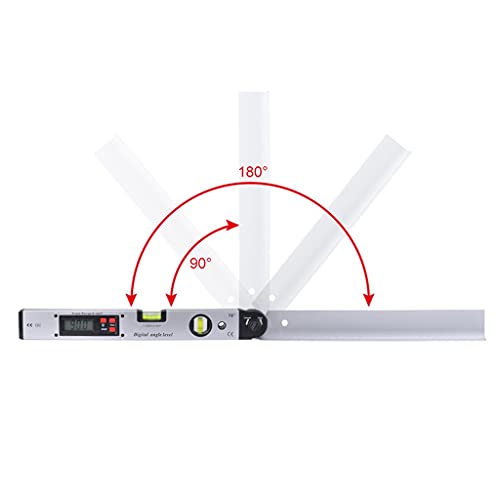 Buscador de ángulos digital LCD 0~225 grados con bolsa miniatura 3