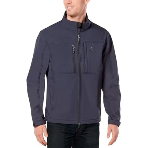 Free Country Men's Ultimate Super Softshell® Jacket Navy L Cover