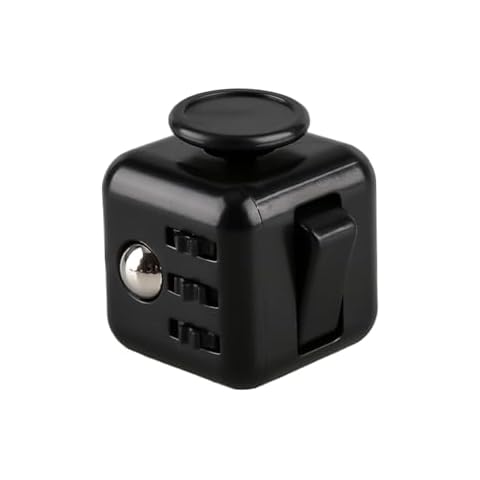 Thyonta Black Stress Relief Cube for Focus Cover