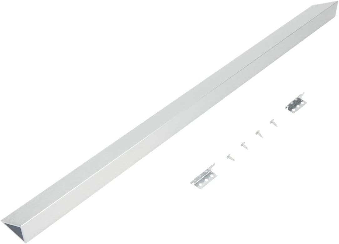 Whirlpool W10113901A Genuine OEM Rear Filler Kit for Slide-In Ranges, Stainless Steel – Replaces 9757784SS, 4396947, W10097260, W10140537