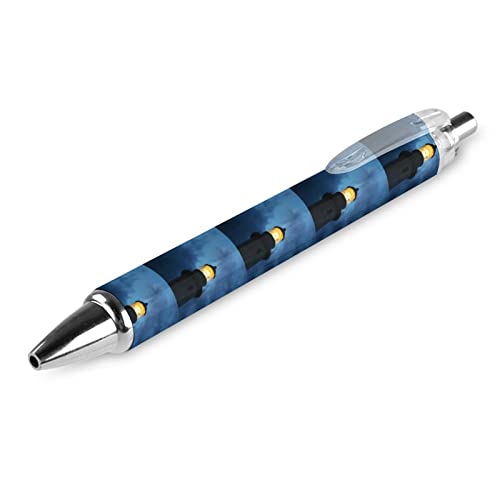 Bolígrafo retráctil que evita manchas de tinta negra en tus apuntes escolares de cada día