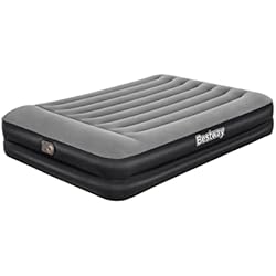 Camping Con Colchón Inflable Bestway Premium Airbed Queen - Cama doble, 203 x 152 x 46 cm