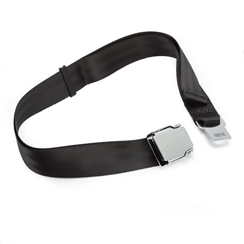 GymPin Leg Extension/Curl Seat Belt Buckle - Achieve Stability and Comfort in Leg Workouts on Machines, 5.6Ft Long