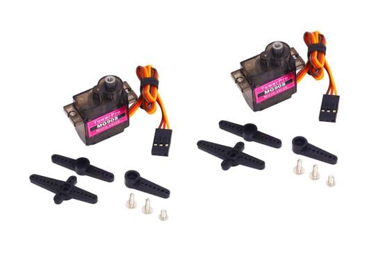 Image of SP Electron 4.8V- 6V MG90 Metal Gear Digital Servo Motor for RC Helicopter Airplane Boat Robot Controls (2)