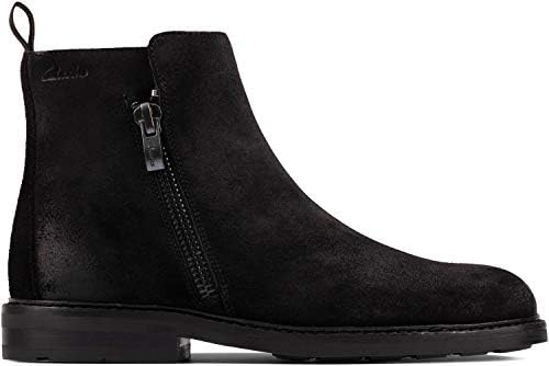Clarks Clarkdale Zip Black Suede 8.5 D (M) | Image 1
