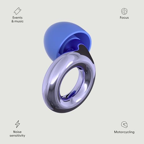 Image of Loop Experience Equinox Earplugs - High-Fidelity Reusable Earplugs | Colourful Hearing Protection | For Music & Events, Focus & Noise Sensitivity | Customizable Fit | 18 dB (SNR) Noise Reduction