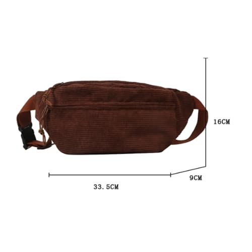 Shoulder bag Women's Lightweight Crossbody Chest Bag Durable Waist Bag with Collision Strap Design2
