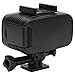 Tbest Underwater LED Light IPX8 40m Deep Dive 700LM High Brightness Flicker Lighting for OSMO Action OneX2 ABS Metal 247g (Black)