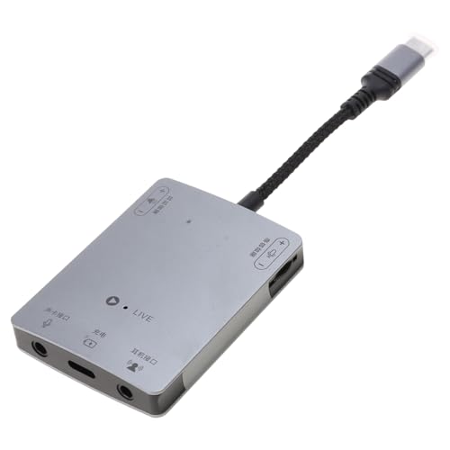 Adaptateur carte son Type C aluminium haute fidélité audio