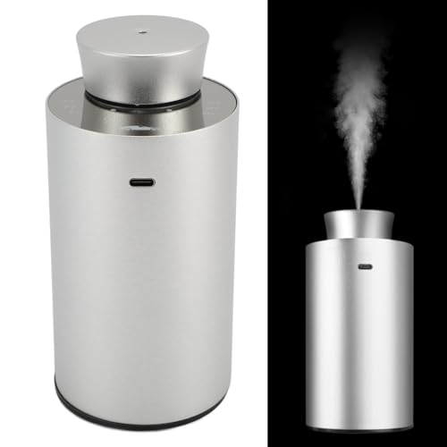 Diffuseur d'huiles essentielles petit spray portable à piles argenté - 3