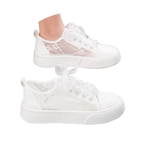 Dirndl Schuhe Damen Trachtenschuhe Spitze Turnschuhe Trachten Sneaker Flache Dirndlschuhe Atmungsaktive Dirndl Schuhe Stoffschuhe Für Oktoberfest Outdoor Walkingschuhe