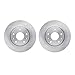 Dynamic Friction Company Front Brake Rotors 6002-11006