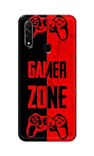 Image of Printed Hard Back Cover Case for Oppo A31 Back Cover (Gamer Zone) -1111