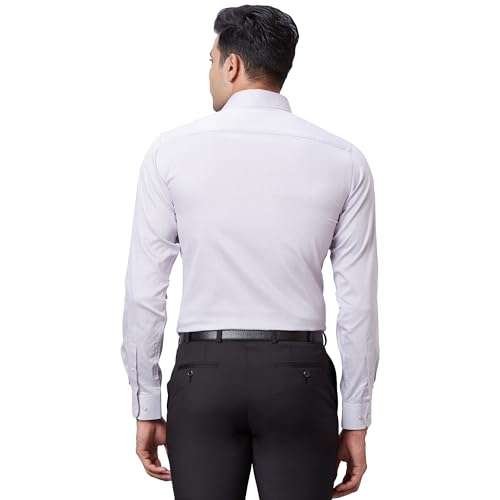 Image of Raymond Men's Structure Slim Fit Shirt