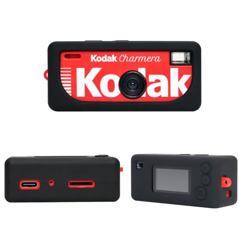 Coque silicone Kodak CHARMERA étui appareil photo porte-clés