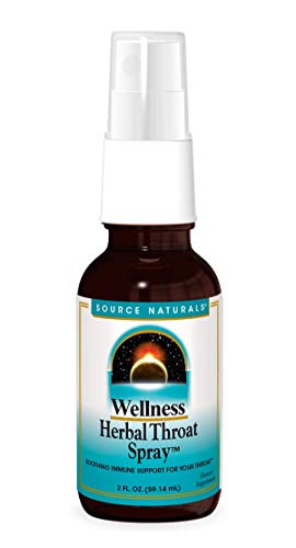 Source Naturals Wellness Herbal Throat Spray - For Immune System Support - 2 Fluid Oz #TOP8