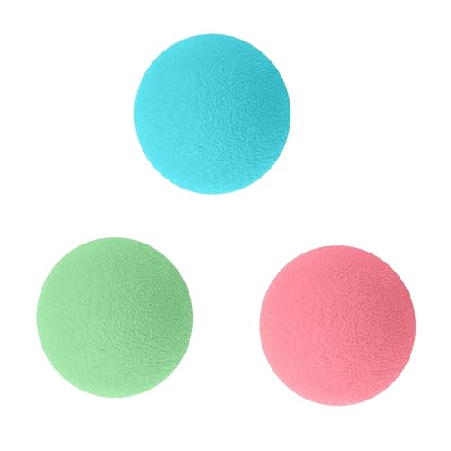 Hundeball 3 Stück Gummi Hundespielzeug Ball 4cm unzerstörbarer Gummiball für Training, hunde ball vesWelpen Katzen Interakti hundespielzeug kleine hunde welpen spielzeug hundeball unzerstörbar