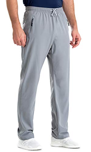 Image of clothin Mens Workout Athletic Pants Elastic-Waist Drawstring Pants for Sport Exercise Travel,Quick-Dry,Stretchy
