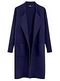 Design tendance : nos vestes d'hiver disposent d'un col châle, de 2 poches avant, d'un design mi-long, ouvert sur le devant, des pulls en laine tendance ajoutent une touche de style à vos tenues d'hiver qui ne manqueront pas de faire tourner les têtes lors de vos déplacements.