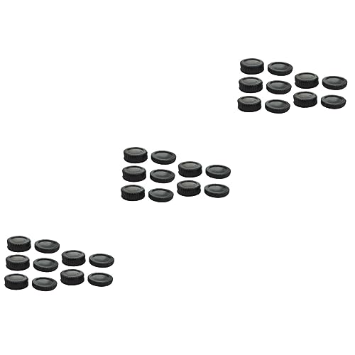 OSALADI 15 Sets Rear Lens Cover Rear Lens Cap DSLR Camera Lens Camera Body Cap Camera Body Cover