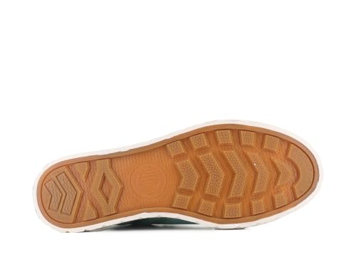 Image of Palladium Unisex Palla Ace Mid Organic Canvas Lace Up Sneaker