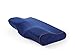Ecloud Shop® Memory Foam-Kissen Verstellbares Zervixkissen Stützende Kontur Bettkissen Nackenstütze für Rücken- und Seitenschläfer (Blau)