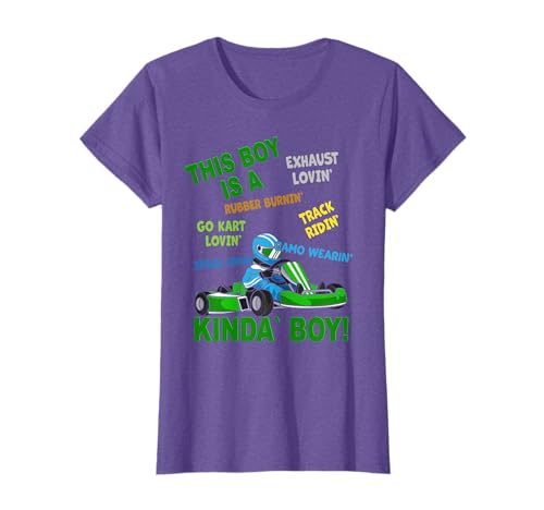 Go-Kart Boy - Go-Kart Track - Racing Kart Driving T-Shirt