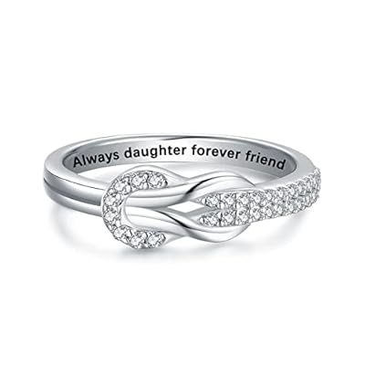 Love Between Mother Daughter Ring for Women S925 Liberia Ubuy