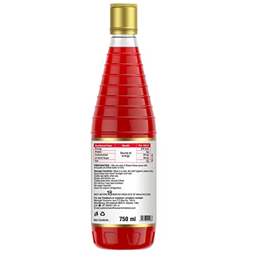 Image of Rasna Himalayan Gulab Sharbat 750ml (Pack of 2)